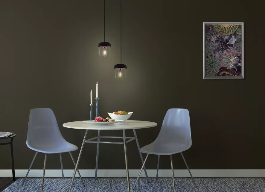 Vitra Eames DSX Stoel Verchroomd Onderstel, Poppy Red 11 Vitra Eames DSX Stoel Verchroomd Onderstel, Poppy Red - Afbeelding 11