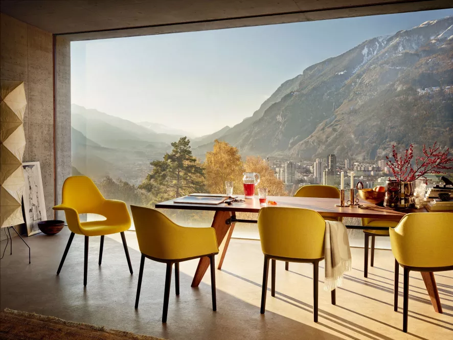 Vitra EM Table Tafel 200x90 Massief Eiken, Ecru 12 Vitra EM Table Tafel 200x90 Massief Eiken, Ecru - Afbeelding 12