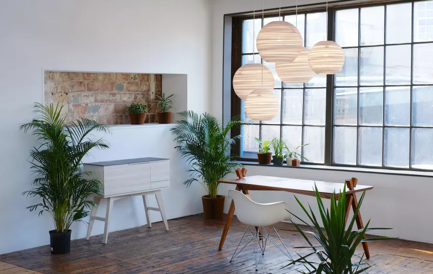 Vitra Eames DAR Stoel Verchroomd Onderstel, Zacht Rose 5 Vitra Eames DAR Stoel Verchroomd Onderstel, Zacht Rose - Afbeelding 5