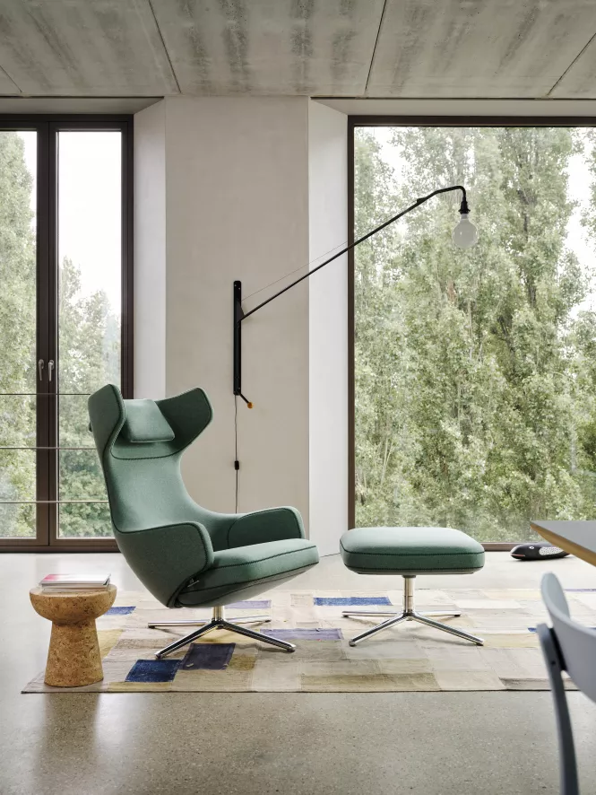 Vitra Petite Potence Wandlamp Prouvé Bleu Marcoule 10 Vitra Petite Potence Wandlamp Prouvé Bleu Marcoule - Afbeelding 10