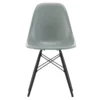 Vitra Eames DSW Fiberglass Stoel Esdoorn Zwart, Sea Foam Green