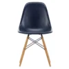 Vitra Eames DSW Fiberglass Stoel Essen Honing, Navy Blue