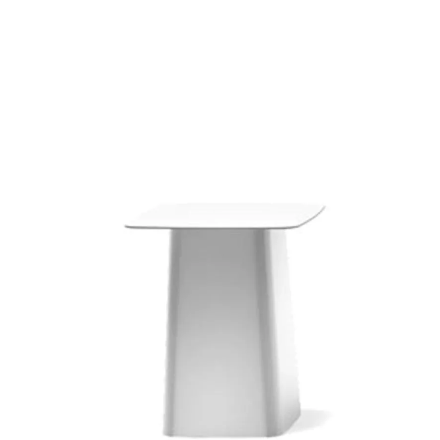 Vitra Metal Side Table Bijzettafel Outdoor Middel Wit 1 Vitra Metal Side Table Bijzettafel Outdoor Middel Wit