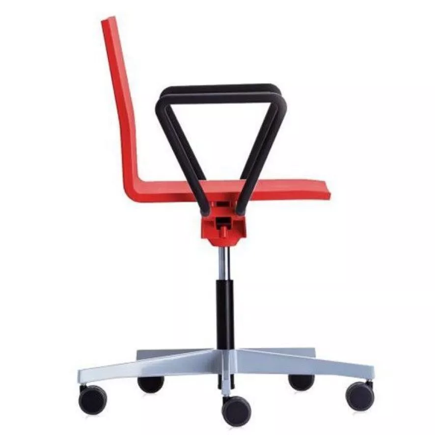 Vitra .04 Bureaustoel Rood 1 Vitra .04 Bureaustoel Rood