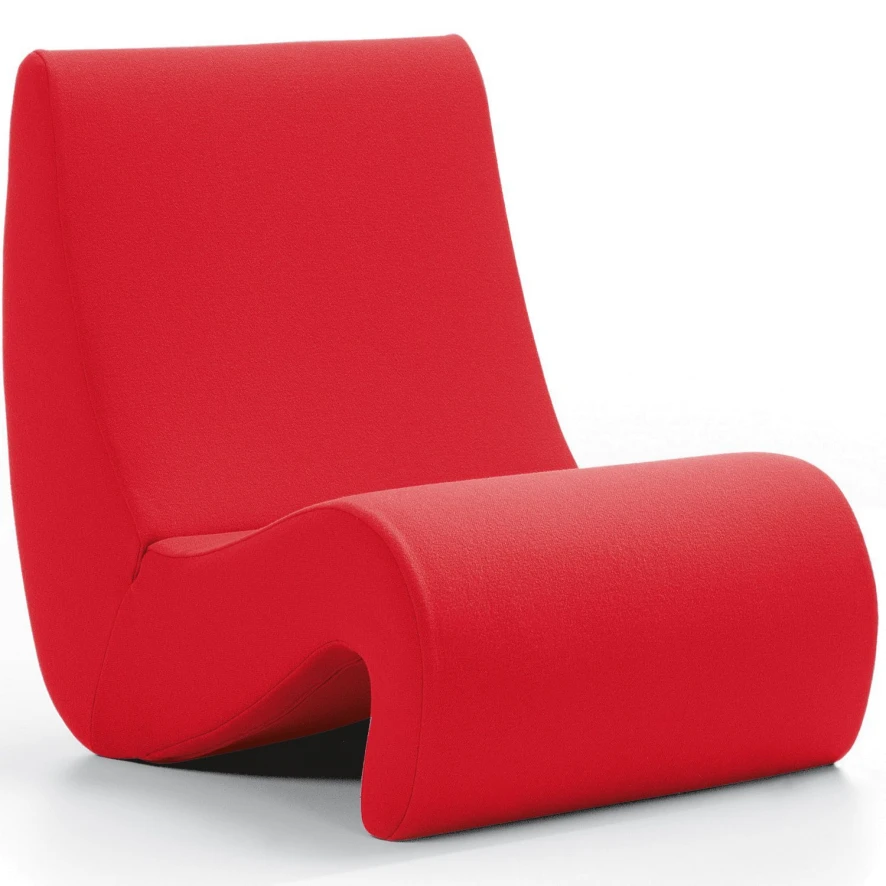 Vitra Amoebe Fauteuil Truffel 2 Vitra Amoebe Fauteuil Truffel - Afbeelding 2