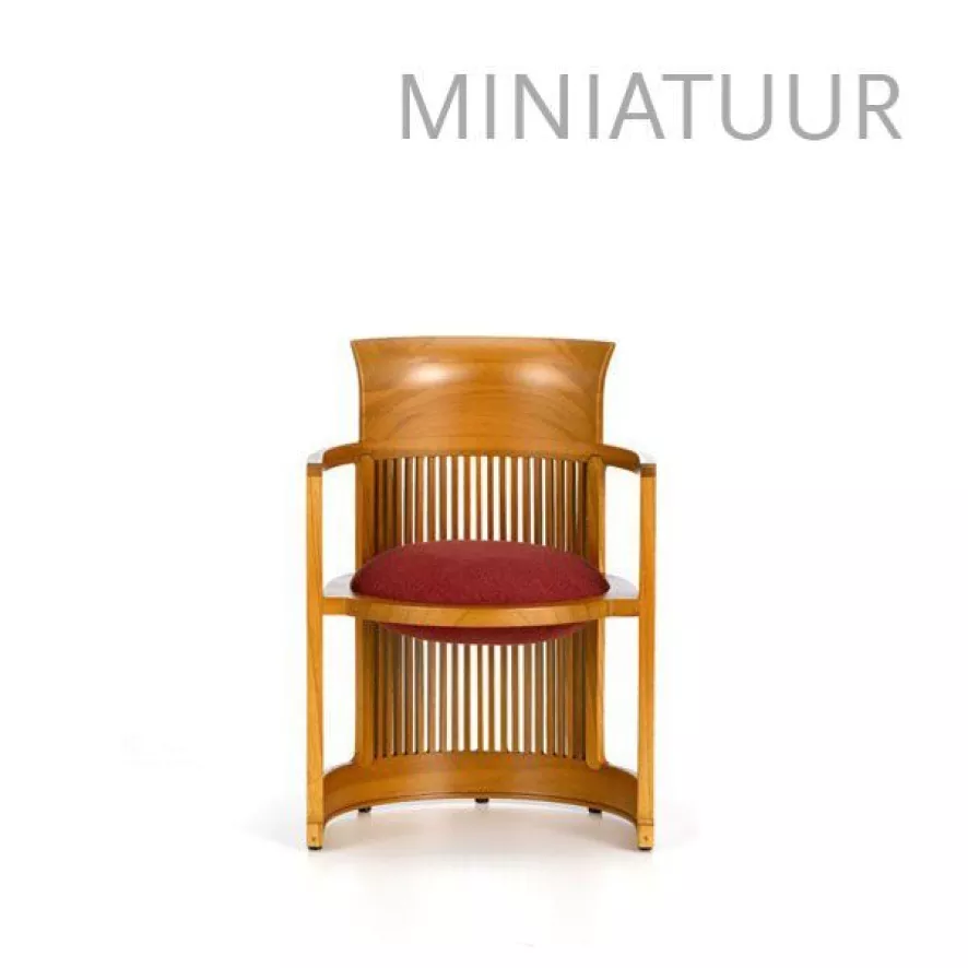 Vitra Barrel Chair Miniatuur 2 Vitra Barrel Chair Miniatuur - Afbeelding 2