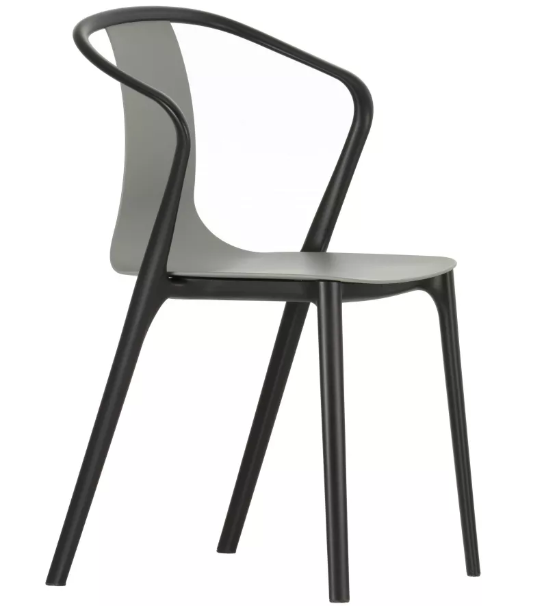 Vitra Belleville Armchair Stoel Diepzwart 2 Vitra Belleville Armchair Stoel Diepzwart - Afbeelding 2