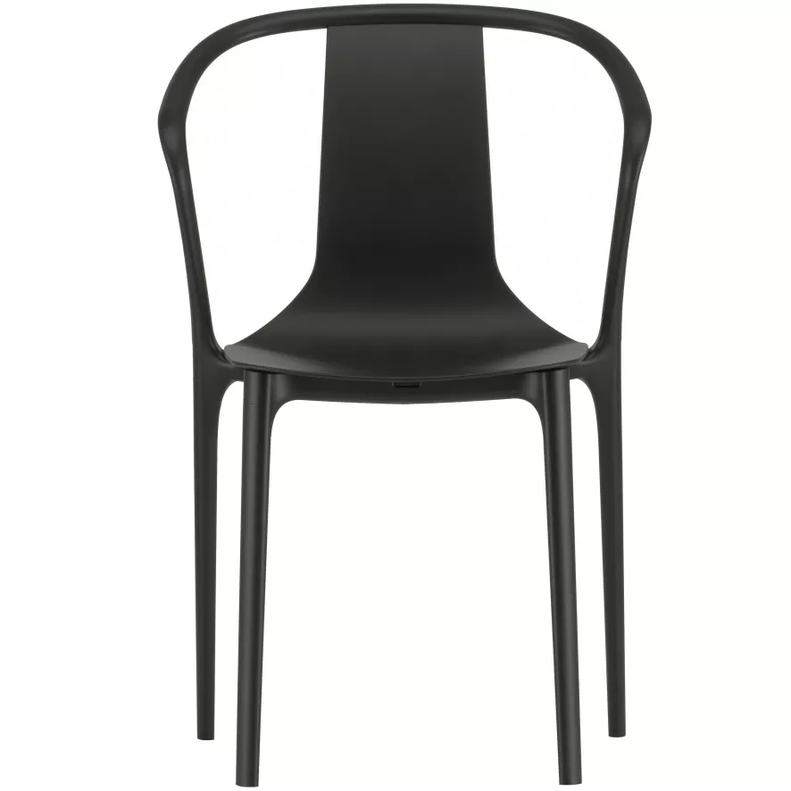 Vitra Belleville Armchair Stoel Diepzwart 1 Vitra Belleville Armchair Stoel Diepzwart