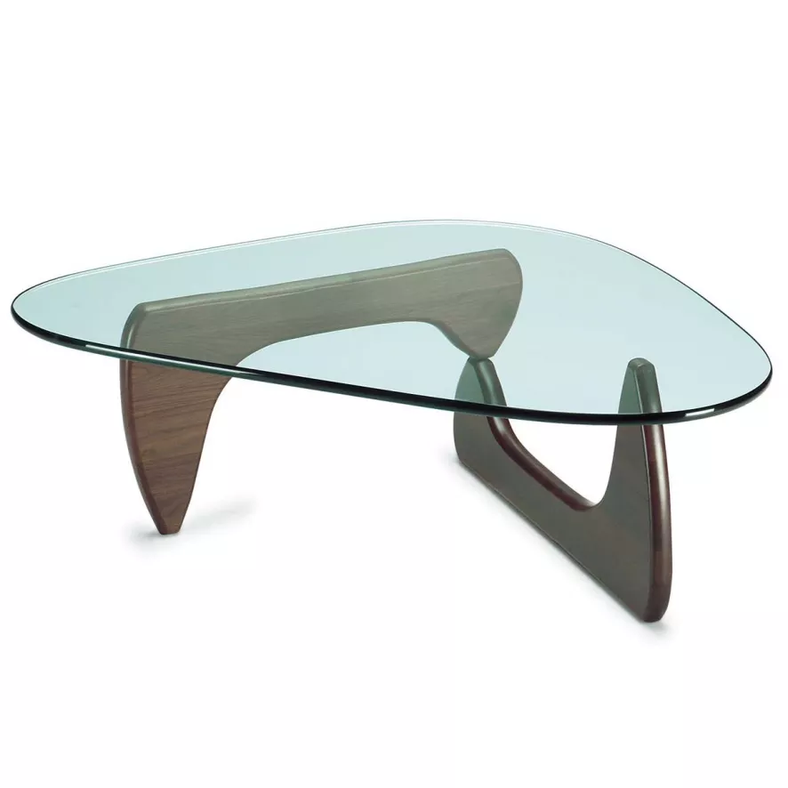 Vitra Noguchi Coffee Table Salontafel Notenhout 2 Vitra Noguchi Coffee Table Salontafel Notenhout - Afbeelding 2