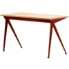 Vitra Compas Direction Bureau 125x60 Geolied Eiken, Diepzwart