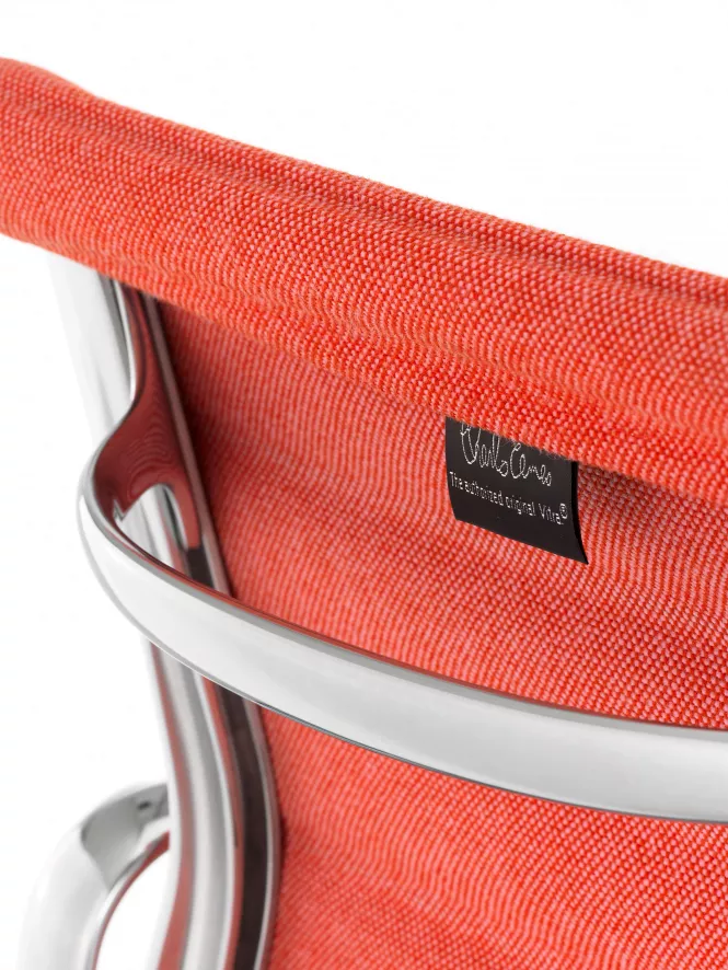 Vitra EA 104 Stoel Leder Nero, Onderstel Verchroomd 15 Vitra EA 104 Stoel Leder Nero, Onderstel Verchroomd - Afbeelding 15