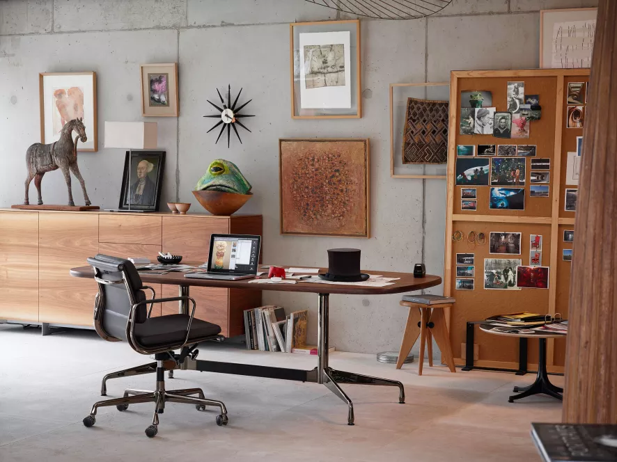 Vitra Sunburst Clock Klok Black Collection Ø47 9 Vitra Sunburst Clock Klok Black Collection Ø47 - Afbeelding 9