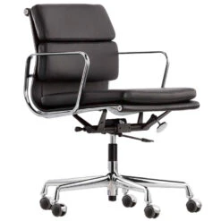 Vitra EA 217 Bureaustoel Brandy/baksteen, Onderstel Gepolijst -Vitra Verkoopwinkel x886x886 vitra ea217 soft pad stoel leder nero 1.jpg.pagespeed.ic .jT1hJlNdH