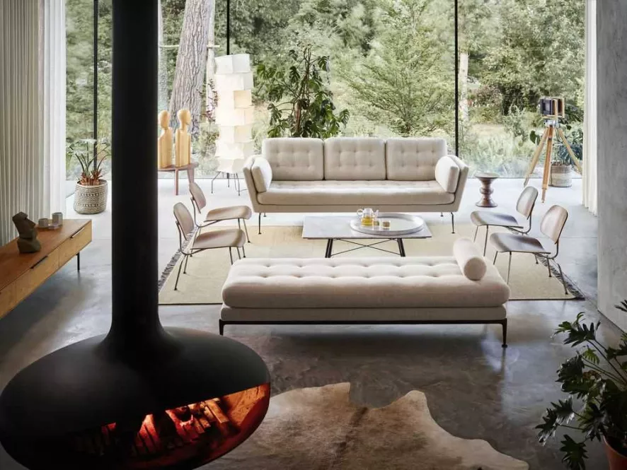 Vitra Eames Coffee Table 1140 Essen Honing Carrara Marmer 3 Vitra Eames Coffee Table 1140 Essen Honing Carrara Marmer - Afbeelding 3