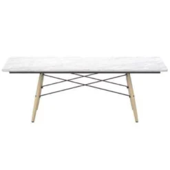 Vitra Eames Coffee Table 1140 Essen Honing Carrara Marmer
