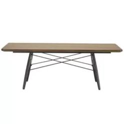 Vitra Eames Coffee Table 1140 Essen Zwart Walnotenhout