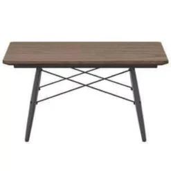 Vitra Eames Coffee Table 760 Essen Zwart Walnotenhout