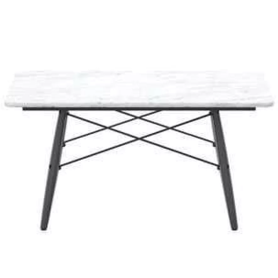 Vitra Eames Coffee Table 760 Essen Zwart Carrara Marmer 1 Vitra Eames Coffee Table 760 Essen Zwart Carrara Marmer