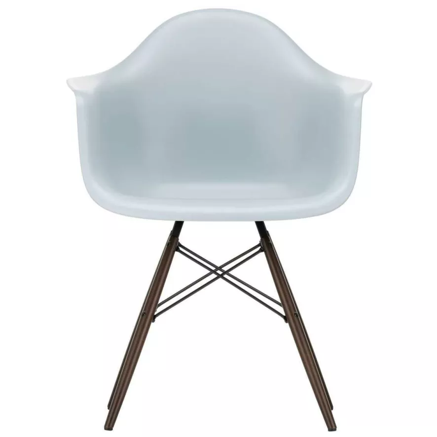 Vitra Eames DAW Stoel Donker Esdoorn Onderstel, Forest 2 Vitra Eames DAW Stoel Donker Esdoorn Onderstel, Forest - Afbeelding 2