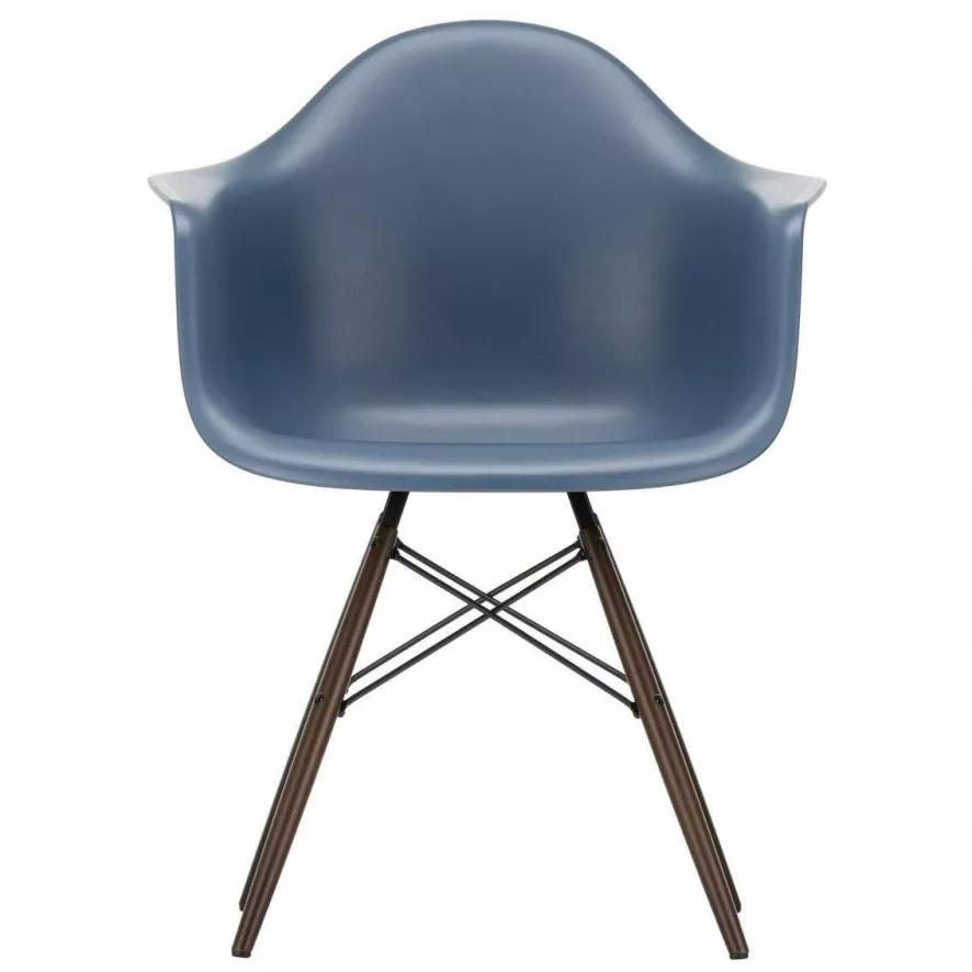 Vitra Eames DAW Stoel Donker Esdoorn Onderstel, Forest 4 Vitra Eames DAW Stoel Donker Esdoorn Onderstel, Forest - Afbeelding 4