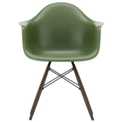 Vitra Eames DAW Stoel Donker Esdoorn Onderstel, Forest