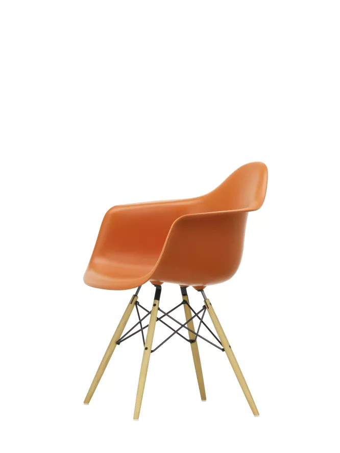 Vitra Eames DAW Stoel Essen Onderstel, Forest 3 Vitra Eames DAW Stoel Essen Onderstel, Forest - Afbeelding 3