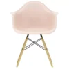 Vitra Eames DAW Stoel Essen Onderstel, Zacht Rose