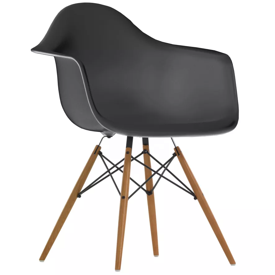 Vitra Eames DAW Stoel Geelachtig Esdoorn Onderstel, Ijsgrijs 20 Vitra Eames DAW Stoel Geelachtig Esdoorn Onderstel, Ijsgrijs - Afbeelding 20