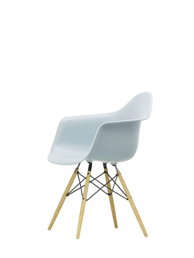 Vitra Eames DAW Stoel Geelachtig Esdoorn Onderstel, Forest 4 Vitra Eames DAW Stoel Geelachtig Esdoorn Onderstel, Forest - Afbeelding 4