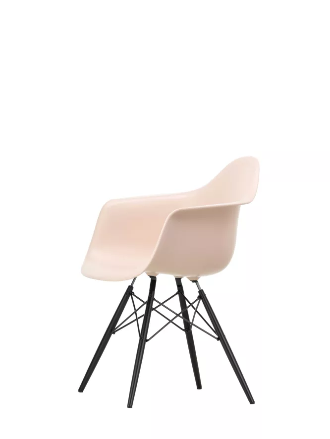 Vitra Eames DAW Stoel Zwart Esdoorn Onderstel, Forest 3 Vitra Eames DAW Stoel Zwart Esdoorn Onderstel, Forest - Afbeelding 3