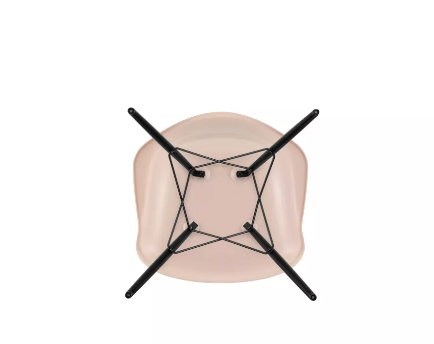 Vitra Eames DAW Stoel Zwart Esdoorn Onderstel, Forest 6 Vitra Eames DAW Stoel Zwart Esdoorn Onderstel, Forest - Afbeelding 6