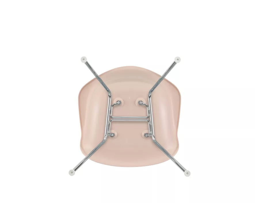 Vitra Eames DAX Stoel Verchroomd Onderstel, Diepzwart 7 Vitra Eames DAX Stoel Verchroomd Onderstel, Diepzwart - Afbeelding 7