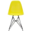 Vitra Eames DSR Stoel Zwart Gepoedercoat Onderstel, Sunlight