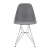 Vitra Eames DSR Stoel Verchroomd Onderstel, Graniet Grijs