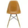 Vitra Eames DSW Fiberglass Stoel Essen Honing, Ochre Dark
