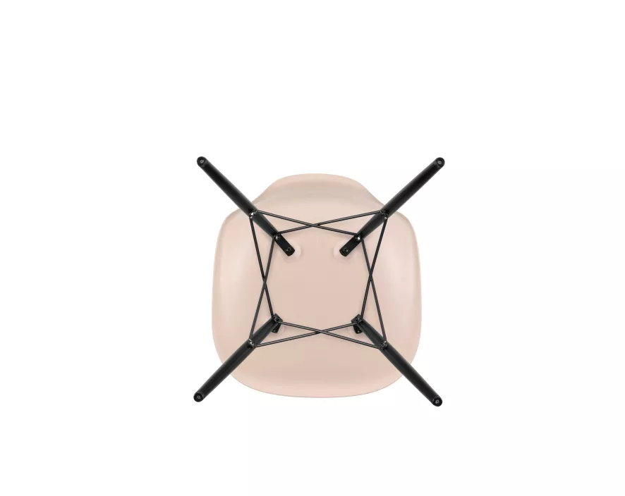 Vitra Eames DSW Stoel Zwart Esdoorn Onderstel, Ijsgrijs 6 Vitra Eames DSW Stoel Zwart Esdoorn Onderstel, Ijsgrijs - Afbeelding 6