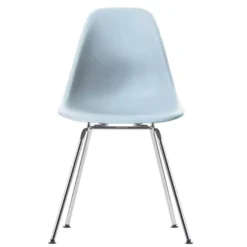 Vitra Eames DSX Stoel Verchroomd Onderstel, Ijsgrijs