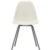Vitra Eames DSX Stoel Zwart Gepoedercoat Onderstel, Pebble