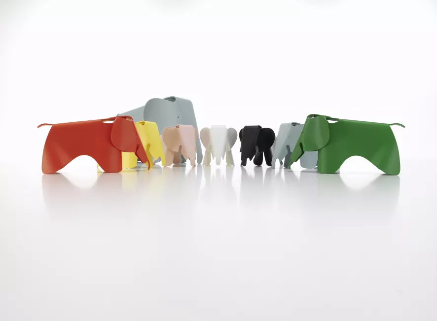 Vitra Eames Elephant Olifant Collectors Item Small Poppy Red 2 Vitra Eames Elephant Olifant Collectors Item Small Poppy Red - Afbeelding 2