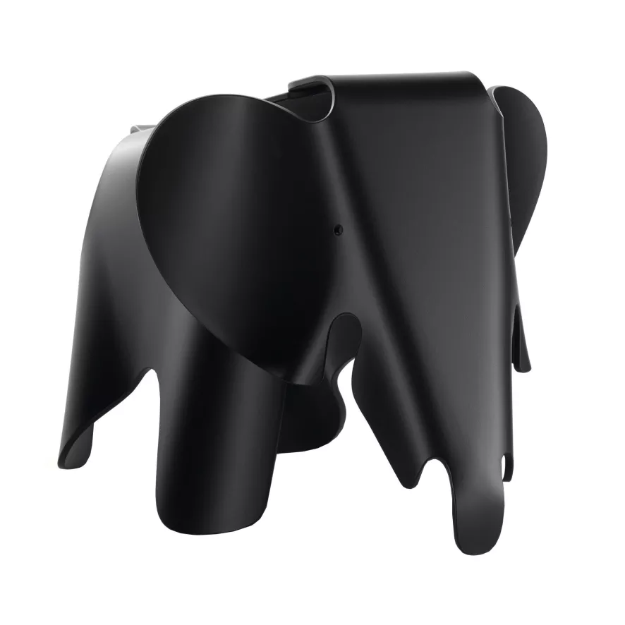 Vitra Eames Elephant Olifant Collectors Item Small Deep Black 1 Vitra Eames Elephant Olifant Collectors Item Small Deep Black