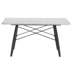 Vitra Eames Coffee Salontafel Vierkant Wit Marmer