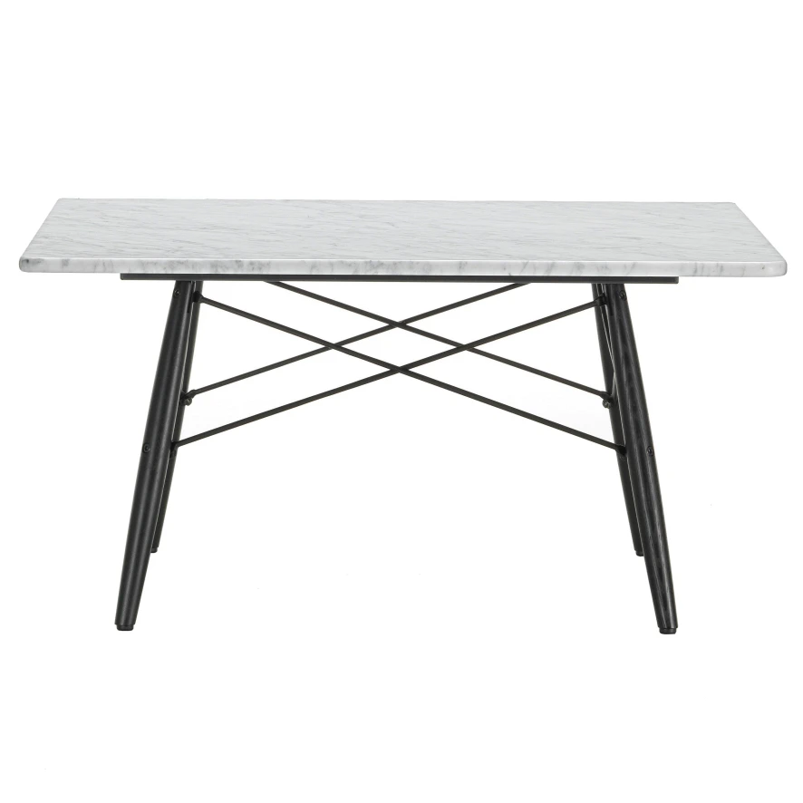 Vitra Eames Coffee Salontafel Vierkant Wit Marmer 1 Vitra Eames Coffee Salontafel Vierkant Wit Marmer