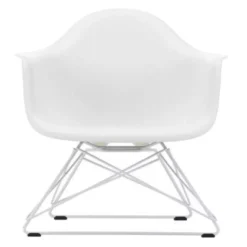 Vitra Eames LAR Loungestoel Wit Onderstel, Wit
