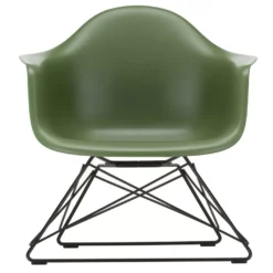 Vitra Eames LAR Loungestoel Zwart Onderstel, Forest