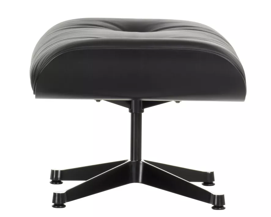 Vitra Ottoman Voor Lounge Chair Zwart 4 Vitra Ottoman Voor Lounge Chair Zwart - Afbeelding 4