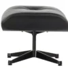 Vitra Ottoman Voor Lounge Chair Zwart