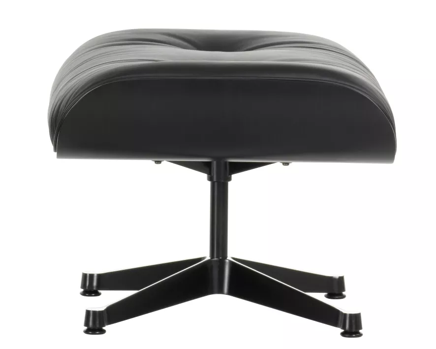 Vitra Ottoman Voor Lounge Chair Zwart 1 Vitra Ottoman Voor Lounge Chair Zwart