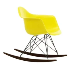 Vitra Eames RAR Schommelstoel Esdoorn Donker Onderstel, Sunlight