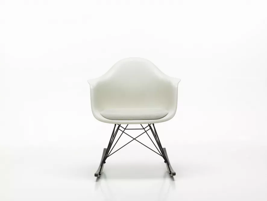 Vitra Eames RAR Schommelstoel Vast Zitkussen Warmgrey, Pebble 4 Vitra Eames RAR Schommelstoel Vast Zitkussen Warmgrey, Pebble - Afbeelding 4