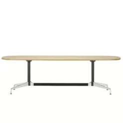 Vitra Eames Segmented Tafel 240 Basic Dark Gepolijst Eiken Naturel